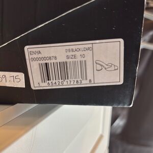 ShuShop Black Lizard Heels